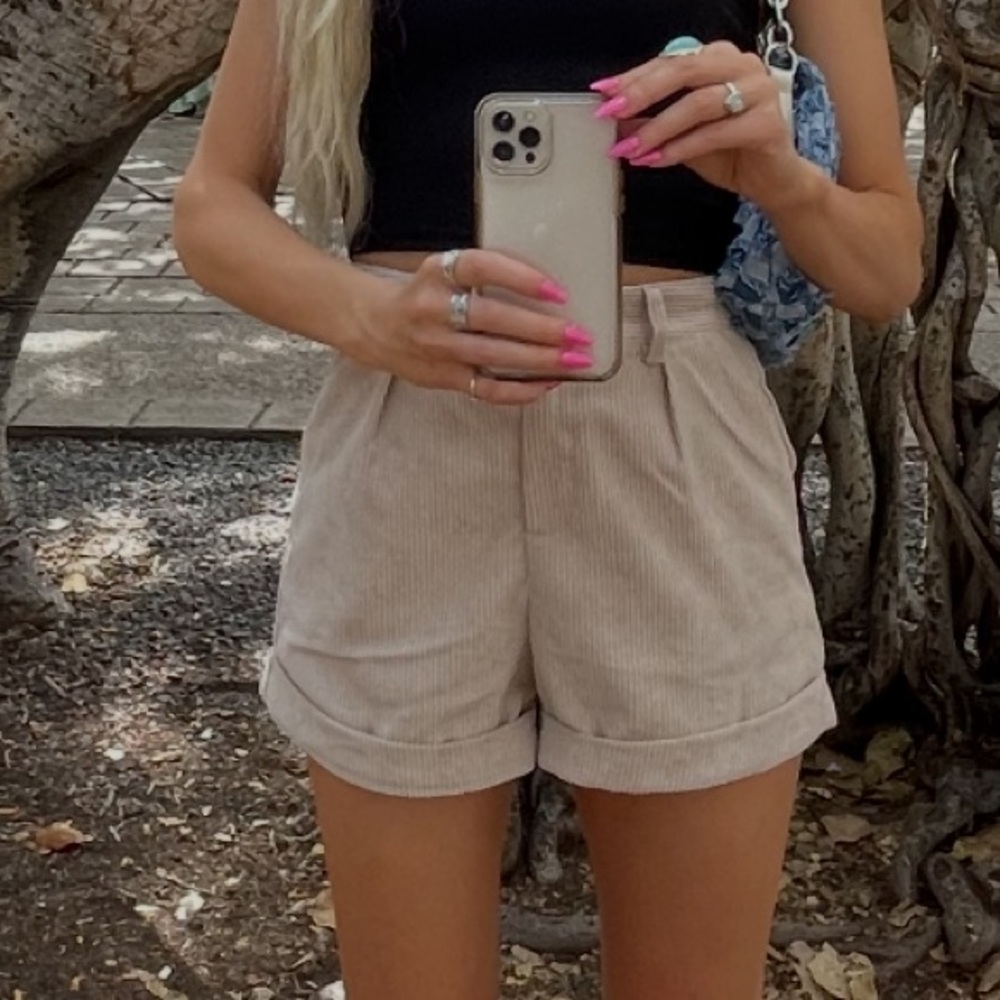 Corduroy Shorts